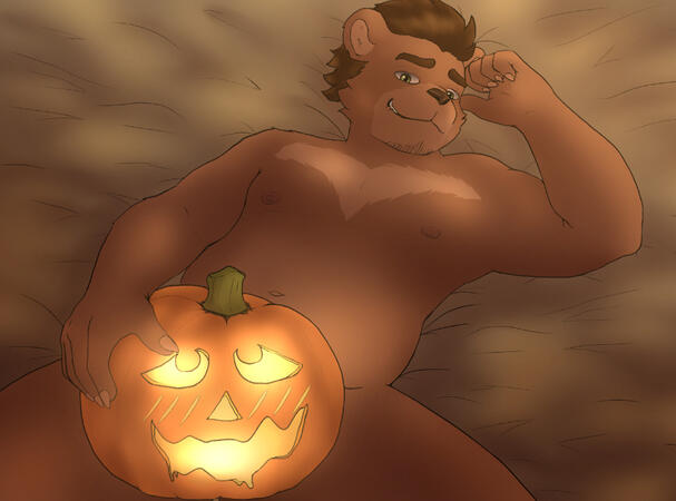 Bear pumpkin